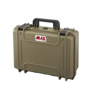 430GUN MAX CASES by Panaro, resistente al agua y golpes Tamaño Mediano Verde